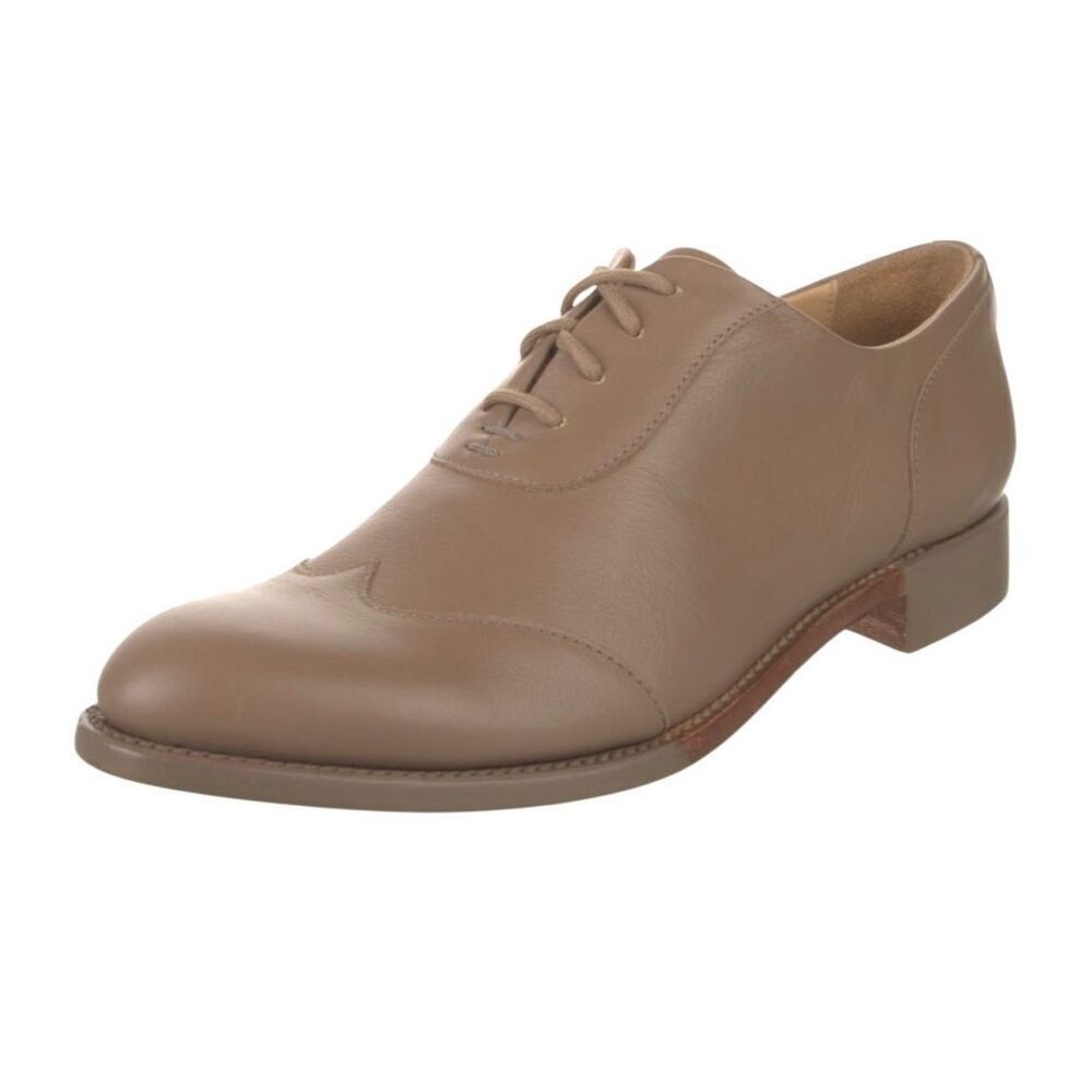 The Office of Angela Scott Mr Evans wingtip size 37.5W new with storage bag neut